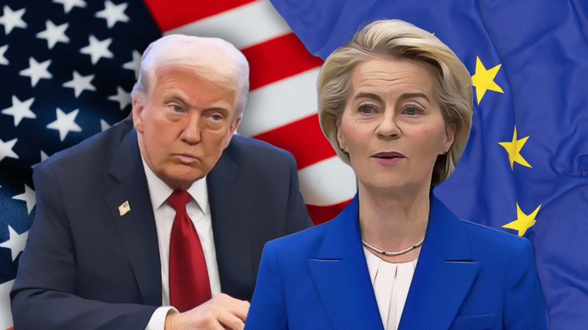trump von der leyen