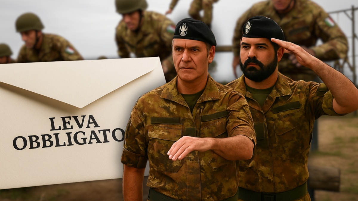 Leva militare esercito soldati