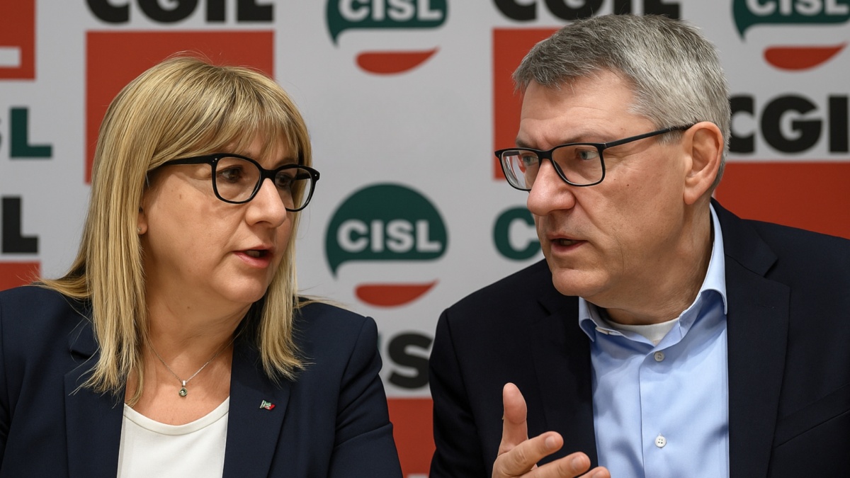 landini Fumarola cgil cisl