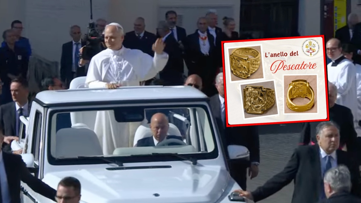 leone XIV anello pescatore