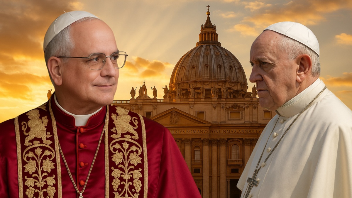 Papa Leone Papa Francesco