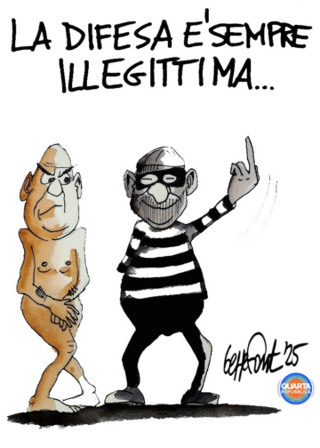 Sedute Satiriche di Beppe Fantin - Vignetta del 02/06/2025