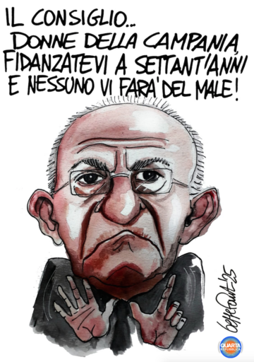 Sedute Satiriche di Beppe Fantin - Vignetta del 06/06/2025