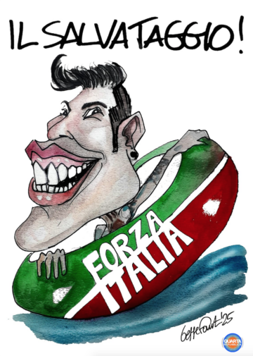 Sedute Satiriche di Beppe Fantin - Vignetta del 07/06/2025