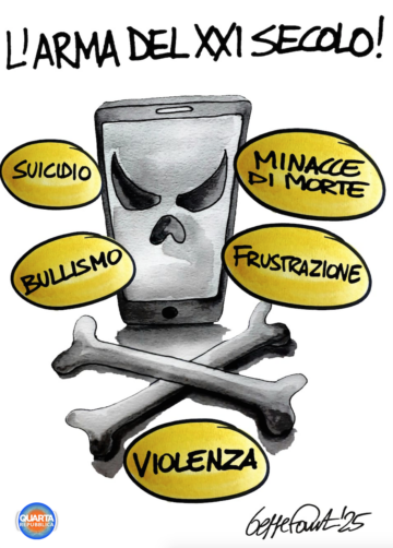 Sedute Satiriche di Beppe Fantin - Vignetta del 09/06/2025