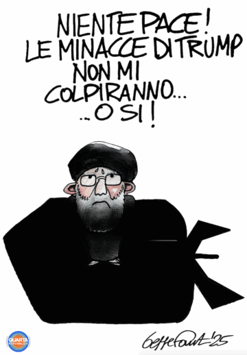 Sedute Satiriche di Beppe Fantin - Vignetta del 28/06/2025