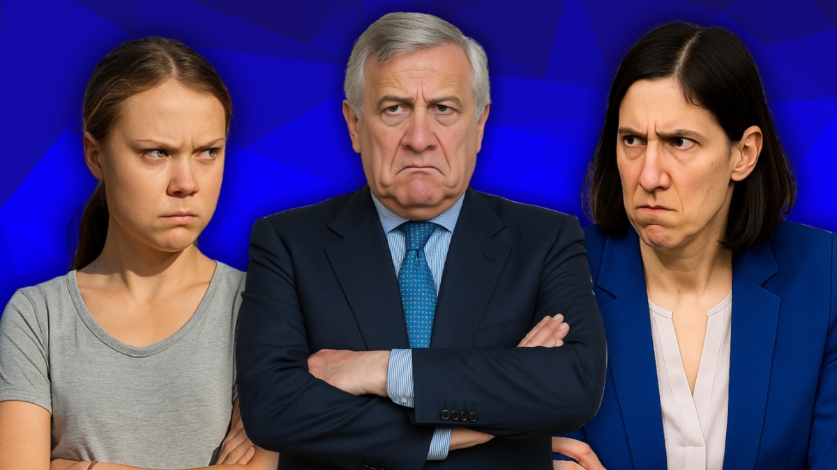 Schlein Tajani Thunberg