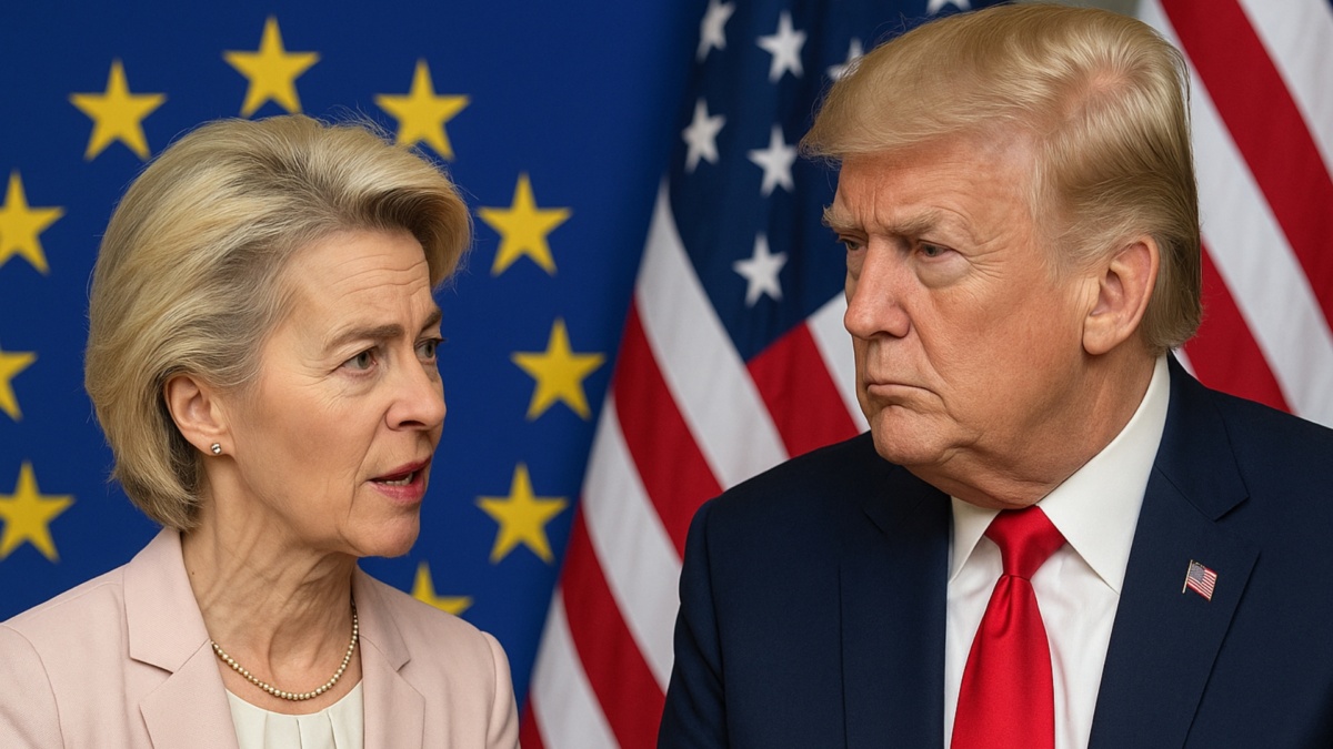 Trump Von der leyen (1)