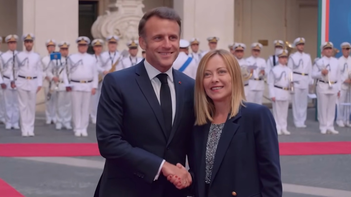 meloni macron