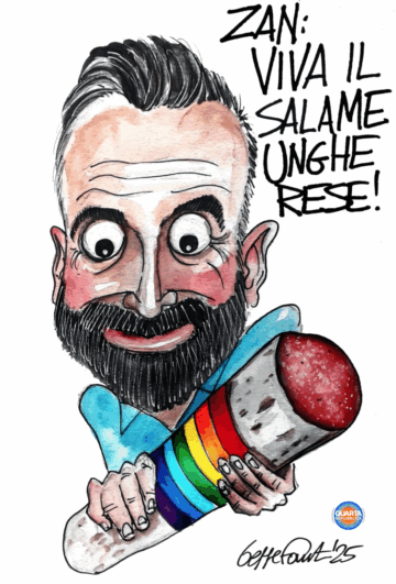 Sedute Satiriche di Beppe Fantin - Vignetta del 04/07/2025