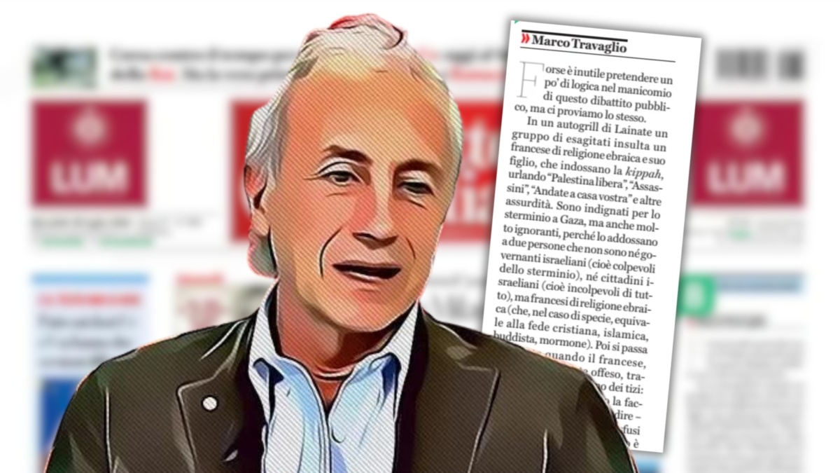 Travaglio antisemitismo