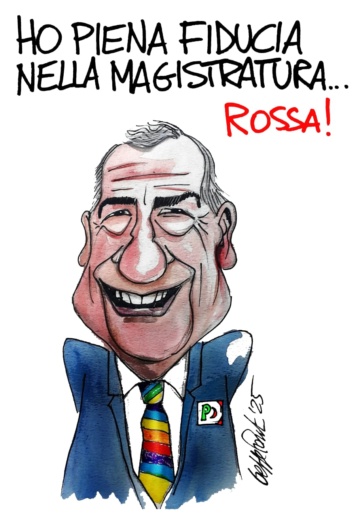Sedute Satiriche di Beppe Fantin - Vignetta del 19/07/2025