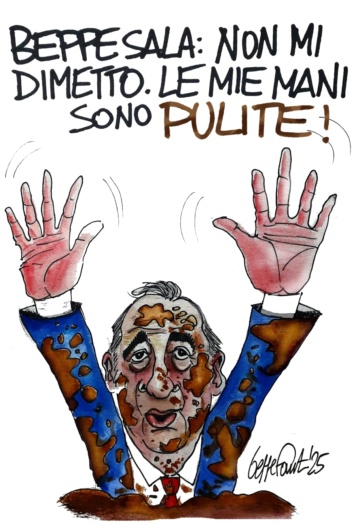 Sedute Satiriche di Beppe Fantin - Vignetta del 23/07/2025
