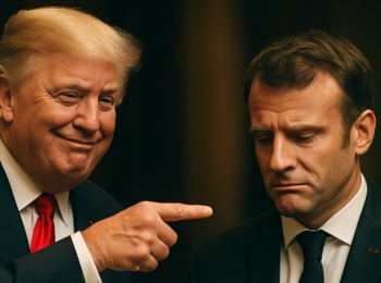 Donald Trump e Emmanuel Macron