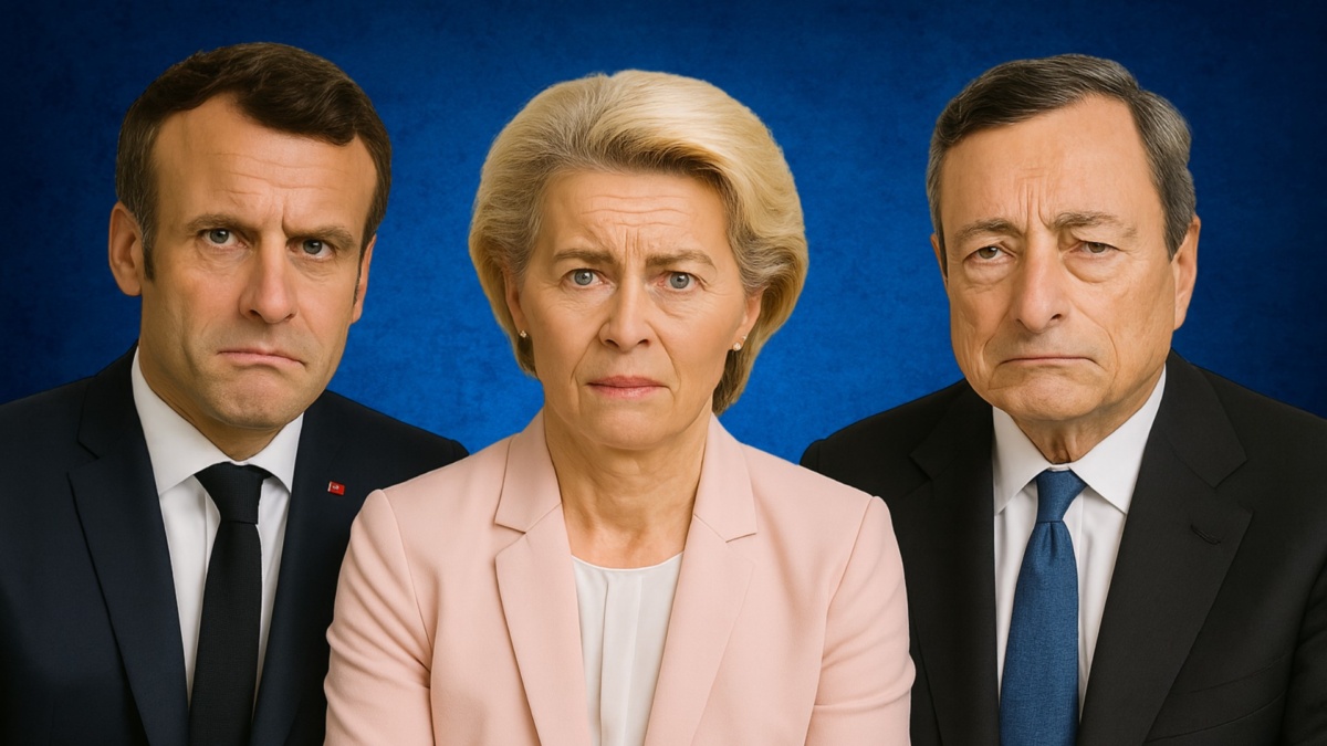 Macron Ursula Draghi