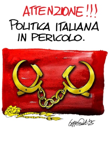 Sedute Satiriche di Beppe Fantin - Vignetta del 07/08/2025