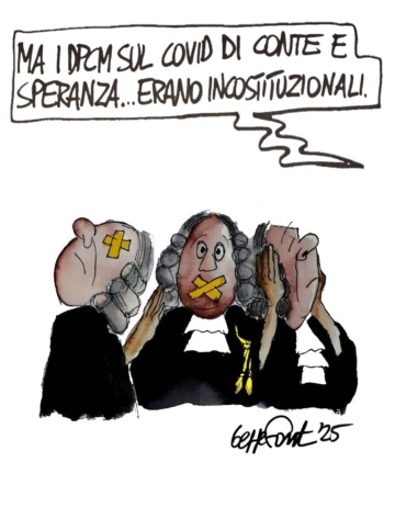 Sedute Satiriche di Beppe Fantin - Vignetta del 13/08/2025