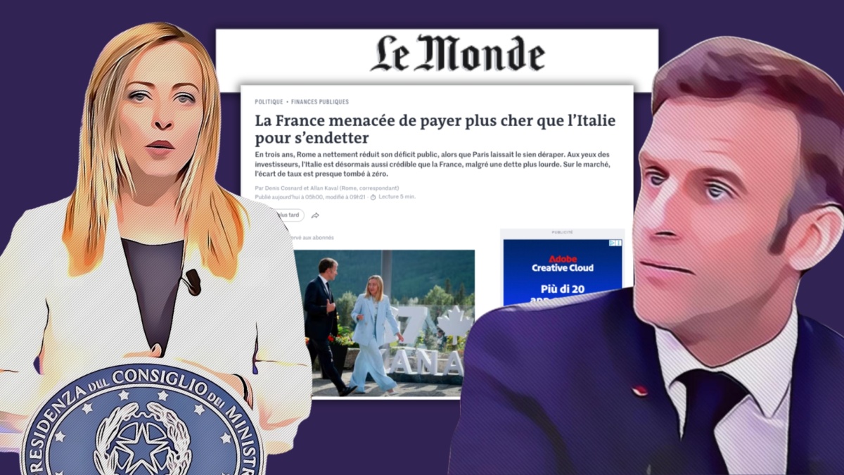 meloni macron titoli di stato