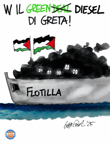 Sedute Satiriche di Beppe Fantin - Vignetta del 11/09/2025