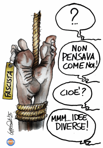 Sedute Satiriche di Beppe Fantin - Vignetta del 01/10/2025