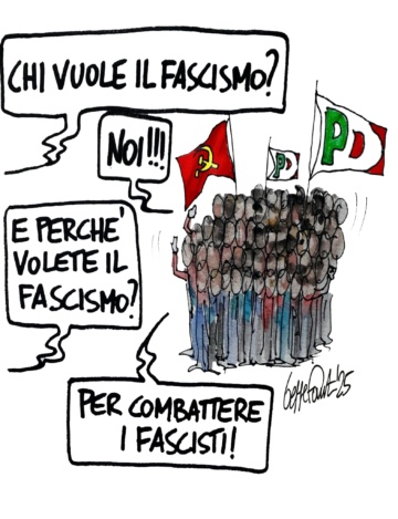 Sedute Satiriche di Beppe Fantin - Vignetta del 21/09/2025