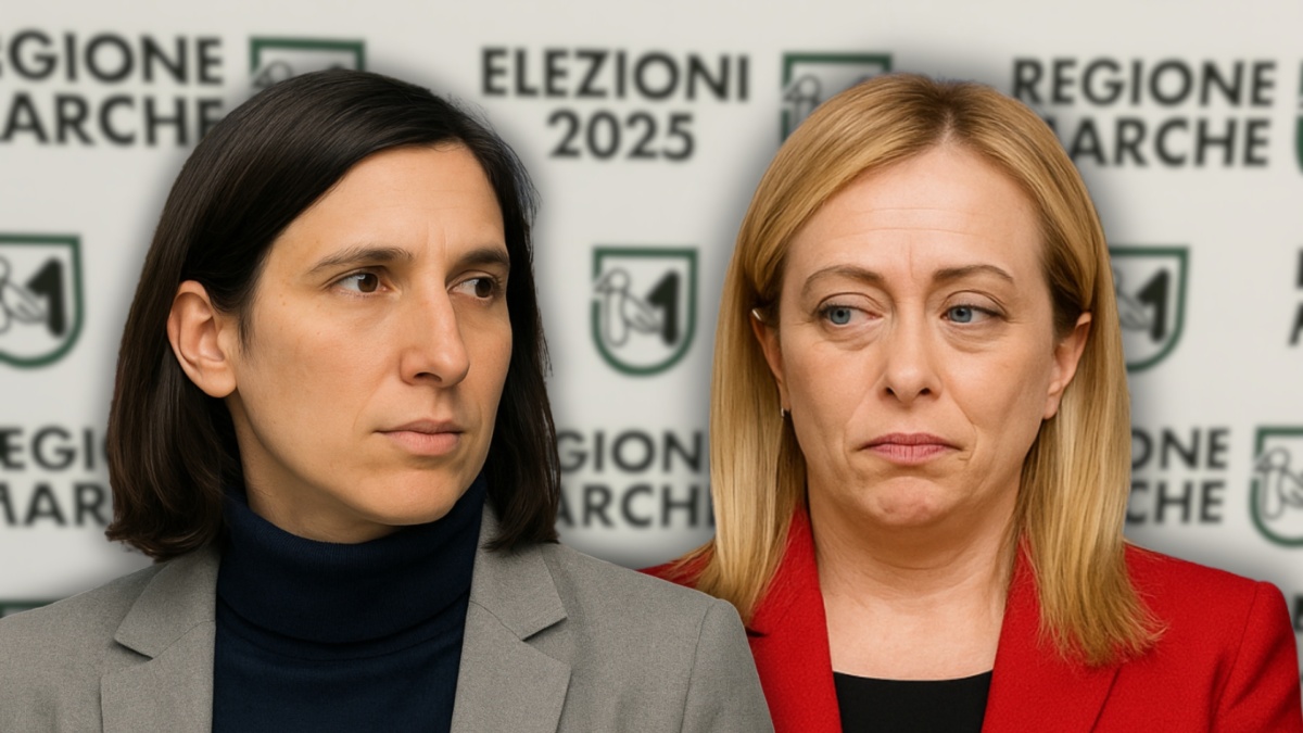 meloni schlein marche