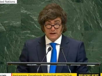 Milei UNGA (Skynews)