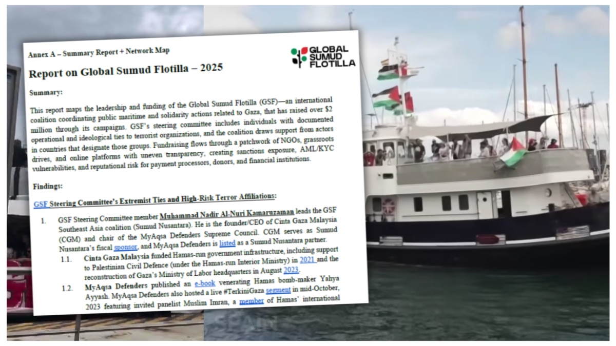 sumud flotilla report