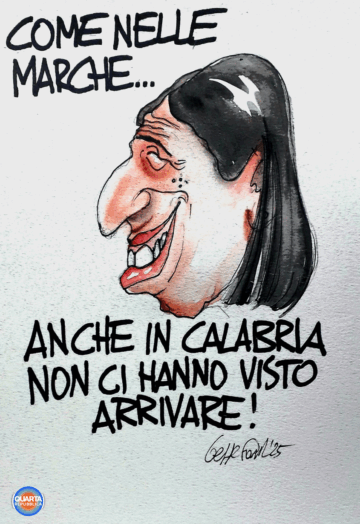 Sedute Satiriche di Beppe Fantin - Vignetta del 14/10/2025