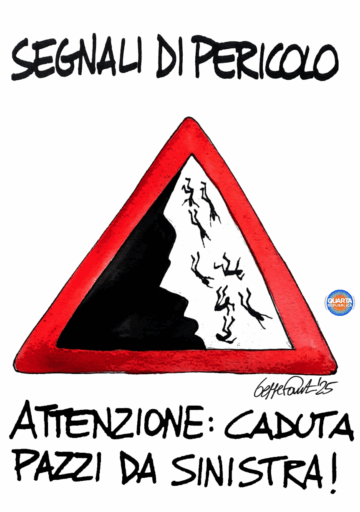 Sedute Satiriche di Beppe Fantin - Vignetta del 20/10/2025