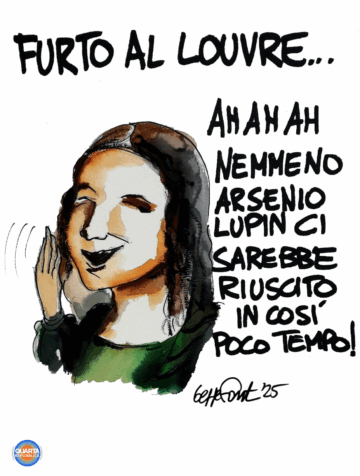 Sedute Satiriche di Beppe Fantin - Vignetta del 26/10/2025