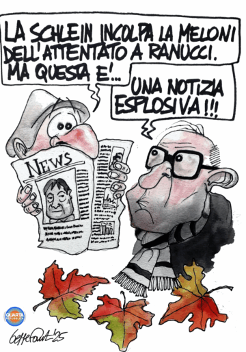 Sedute Satiriche di Beppe Fantin - Vignetta del 27/10/2025