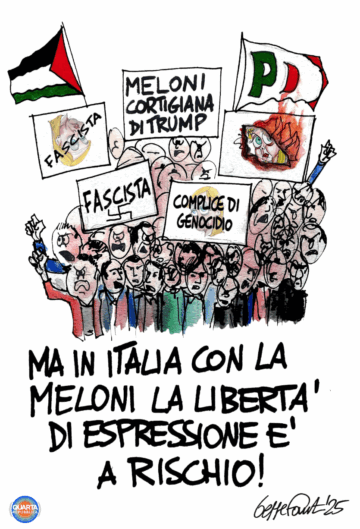 Sedute Satiriche di Beppe Fantin - Vignetta del 28/10/2025