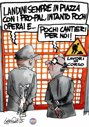 Sedute Satiriche di Beppe Fantin - Vignetta del 29/10/2025