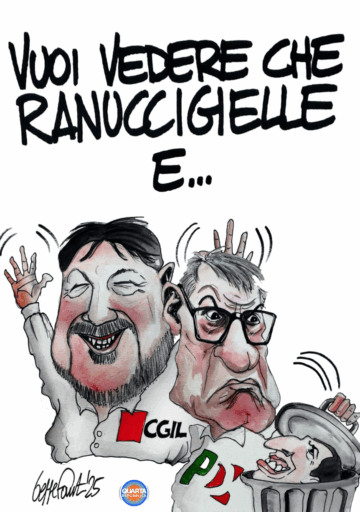 Sedute Satiriche di Beppe Fantin - Vignetta del 30/10/2025