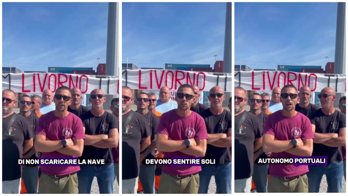 portuali livorno