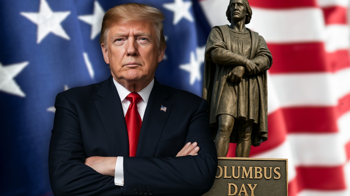trump columbus day