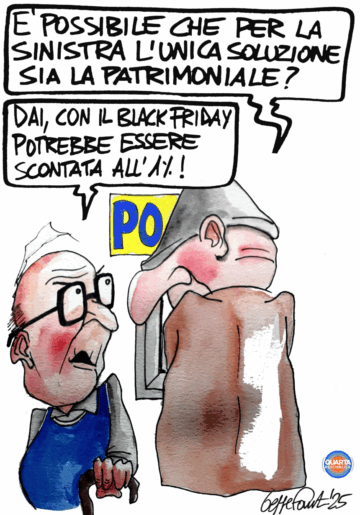 Sedute Satiriche di Beppe Fantin - Vignetta del 17/11/2025
