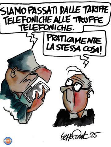 Sedute Satiriche di Beppe Fantin - Vignetta del 24/11/2025