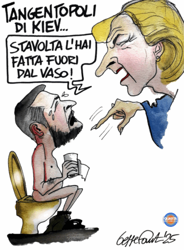 Sedute Satiriche di Beppe Fantin - Vignetta del 26/11/2025