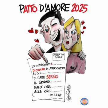 Sedute Satiriche di Beppe Fantin - Vignetta del 01/12/2025