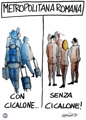 Sedute Satiriche di Beppe Fantin - Vignetta del 03/12/2025