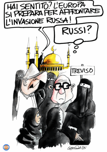 Sedute Satiriche di Beppe Fantin - Vignetta del 07/12/2025