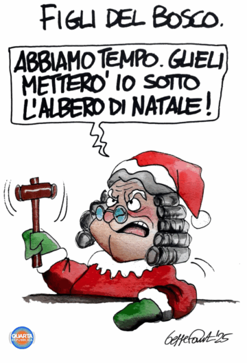 Sedute Satiriche di Beppe Fantin - Vignetta del 22/12/2025