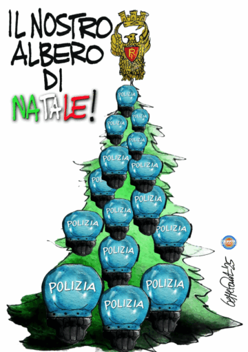 Sedute Satiriche di Beppe Fantin - Vignetta del 25/12/2025