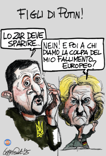 Sedute Satiriche di Beppe Fantin - Vignetta del 31/12/2025