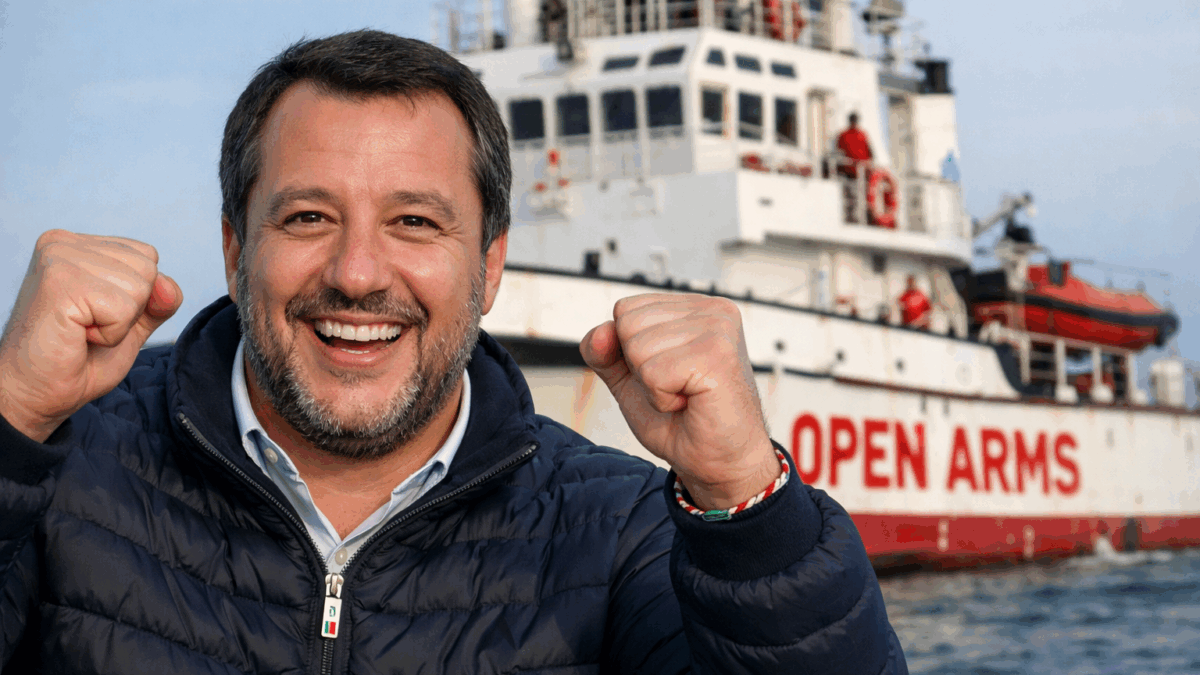 Matteo Salvini Open Arms