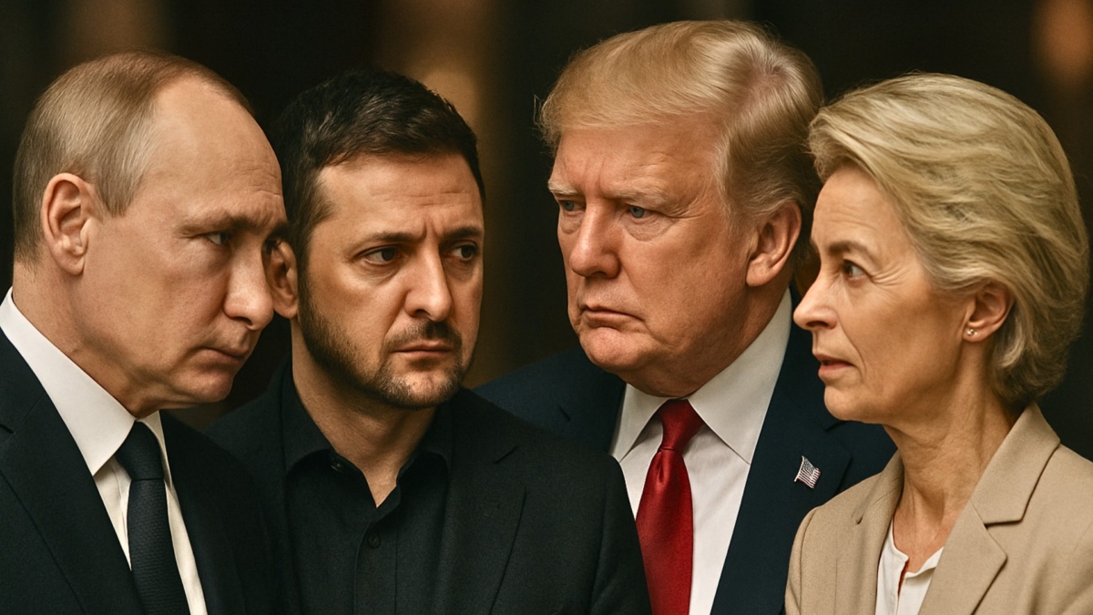putin zelensky trump von der leyen