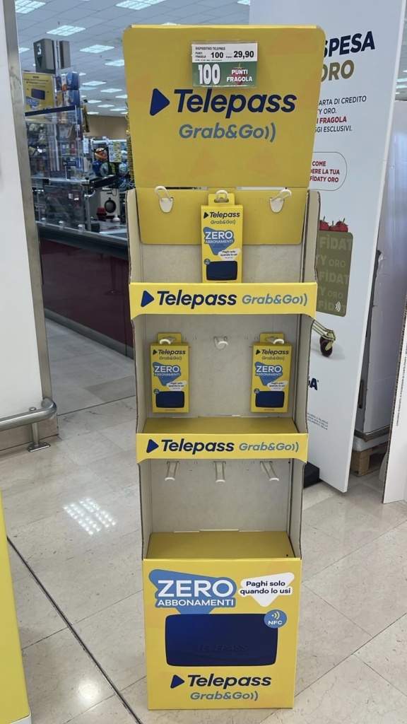 telepass Grab&Go