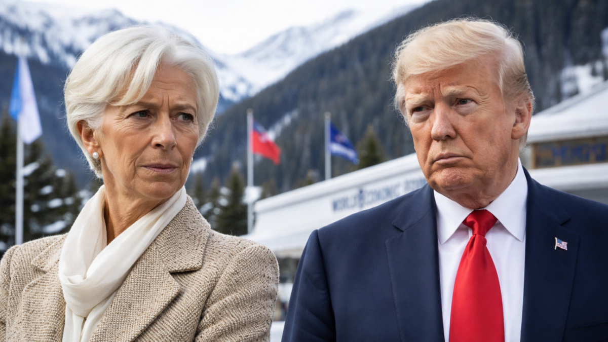 Lagarde Trump Davos